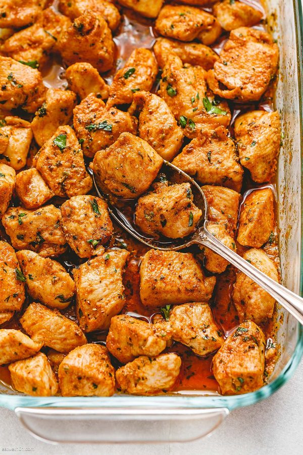 Easy Oven Baked Chicken Bites - #recipe by #eatwell101 - https://003.wrwe1r1zs3czx3c.workers.dev/oven-baked-chicken-bites-recipe