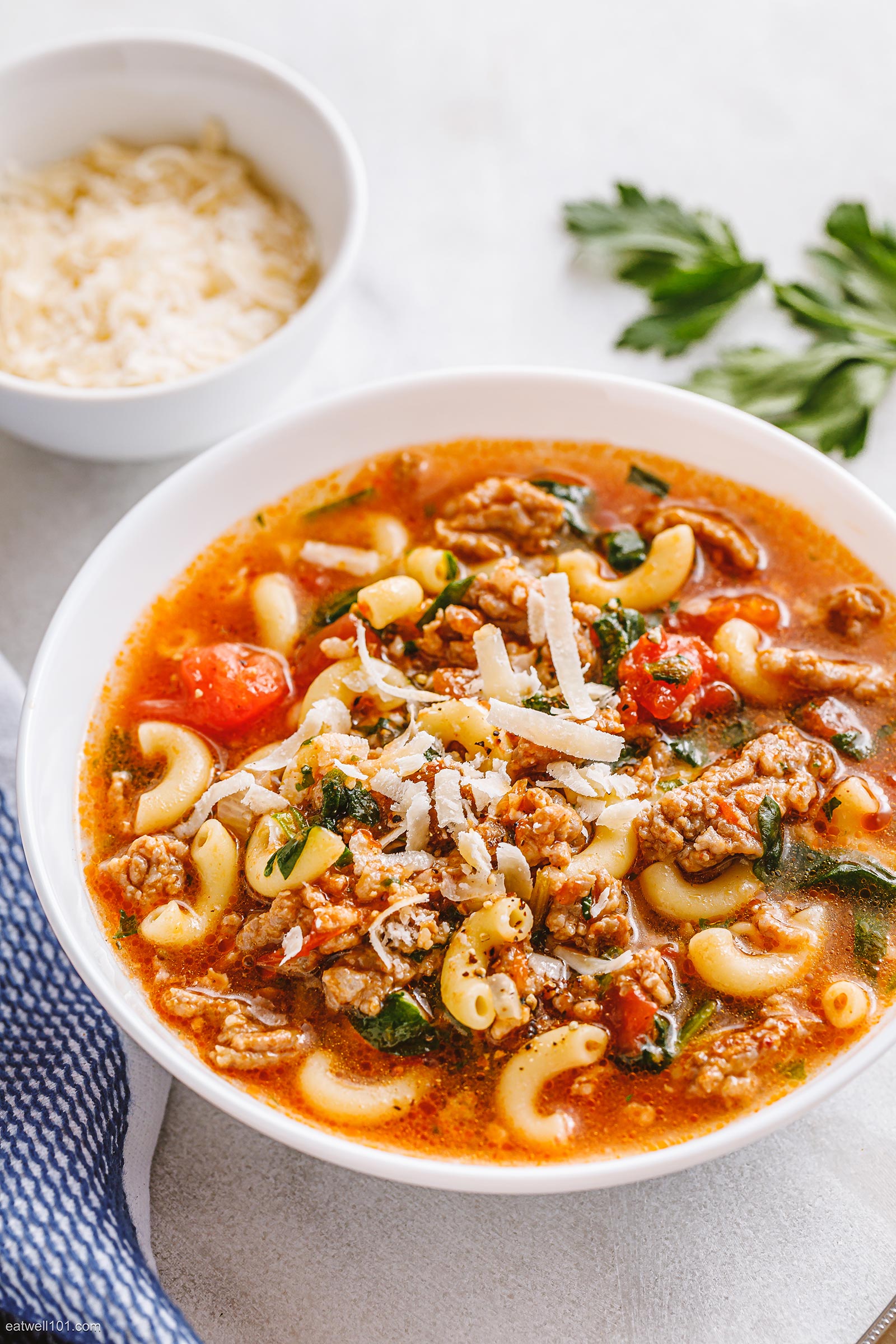 sausage pasta soup recipe in the instant pot