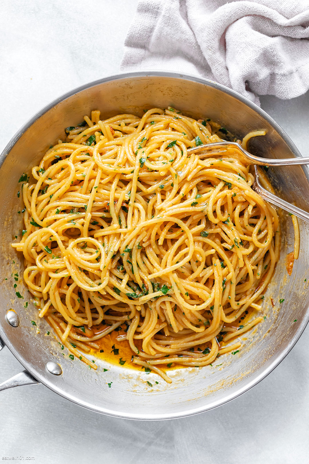 Spicy Garlic Butter Pasta 3