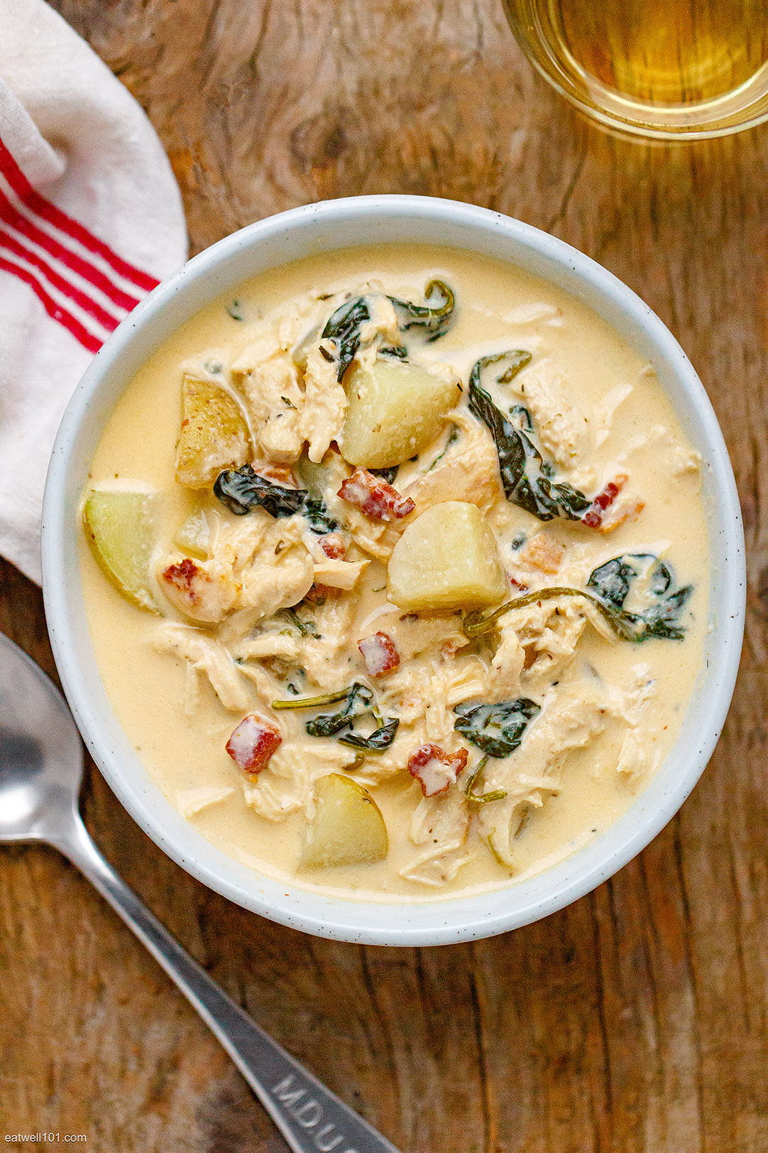 Slow Cooker Creamy Chicken Potato Soup Recipe 1