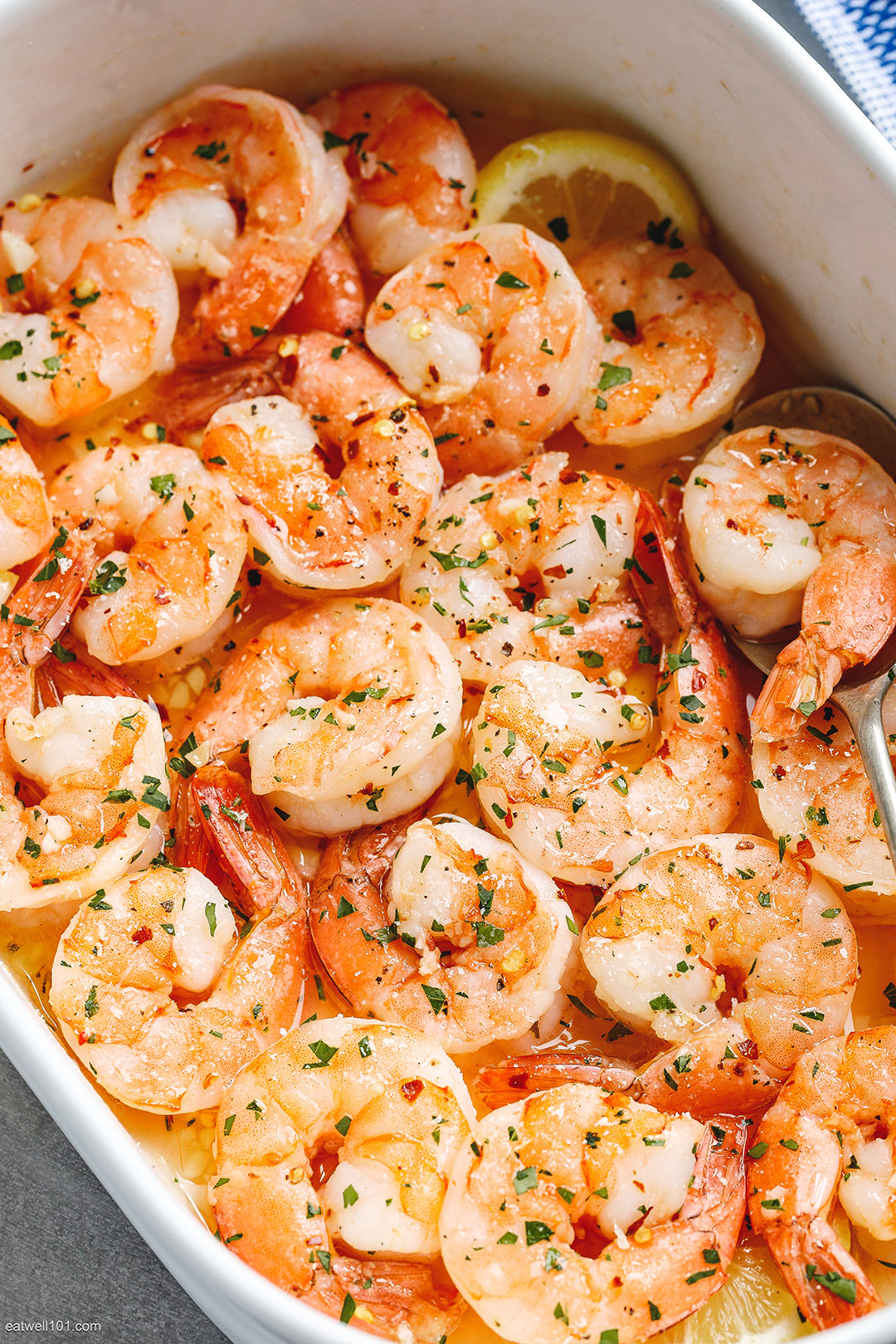Baked Shrimp with Lemon Garlic Butter Sauce recipe 3
