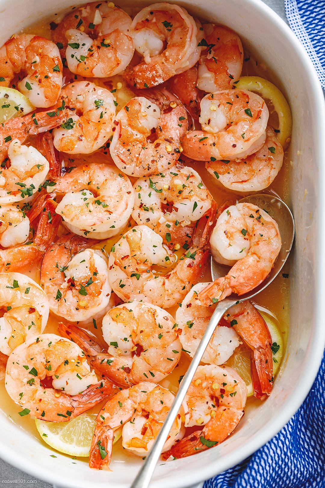 Baked Shrimp with Lemon Garlic Butter Sauce recipe 5