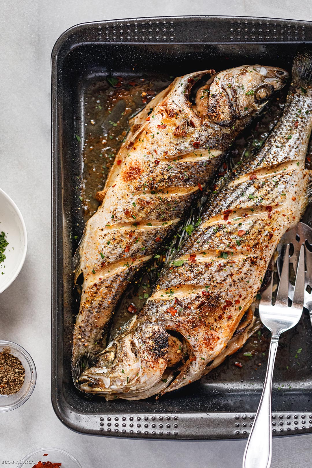 Grilled Sea Bass recipe