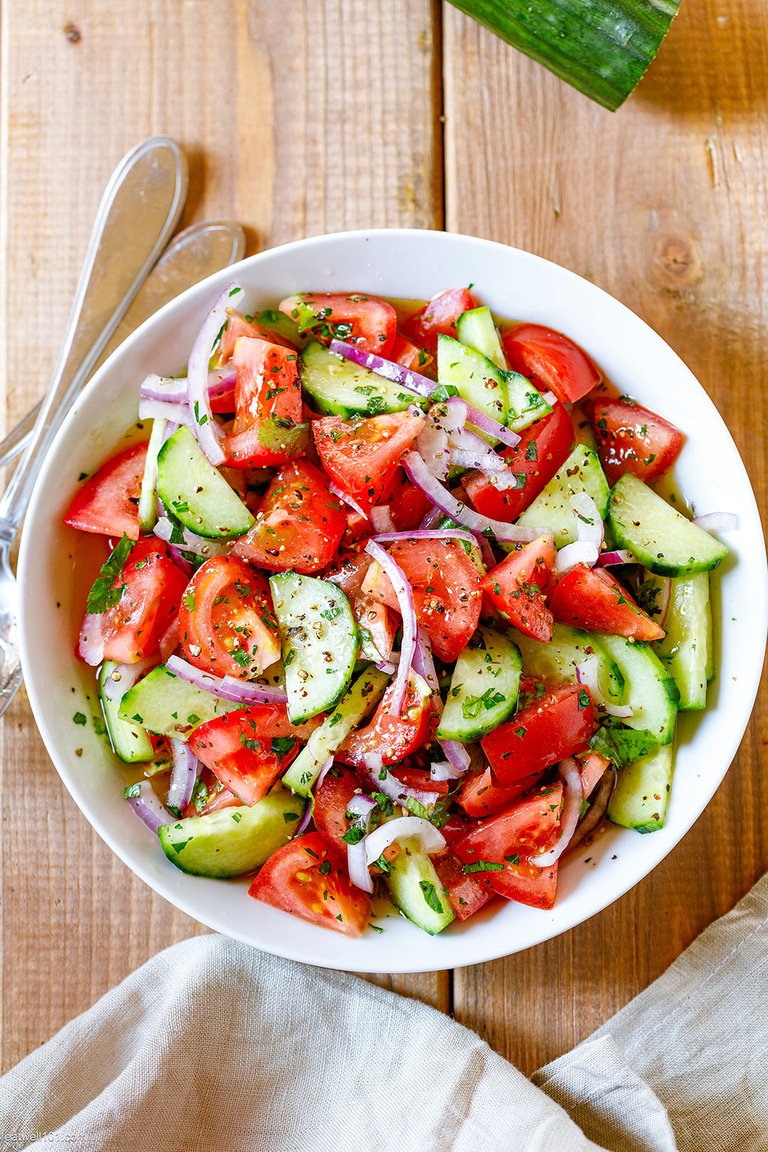 Tomato Cucumber Salad Recipe 7