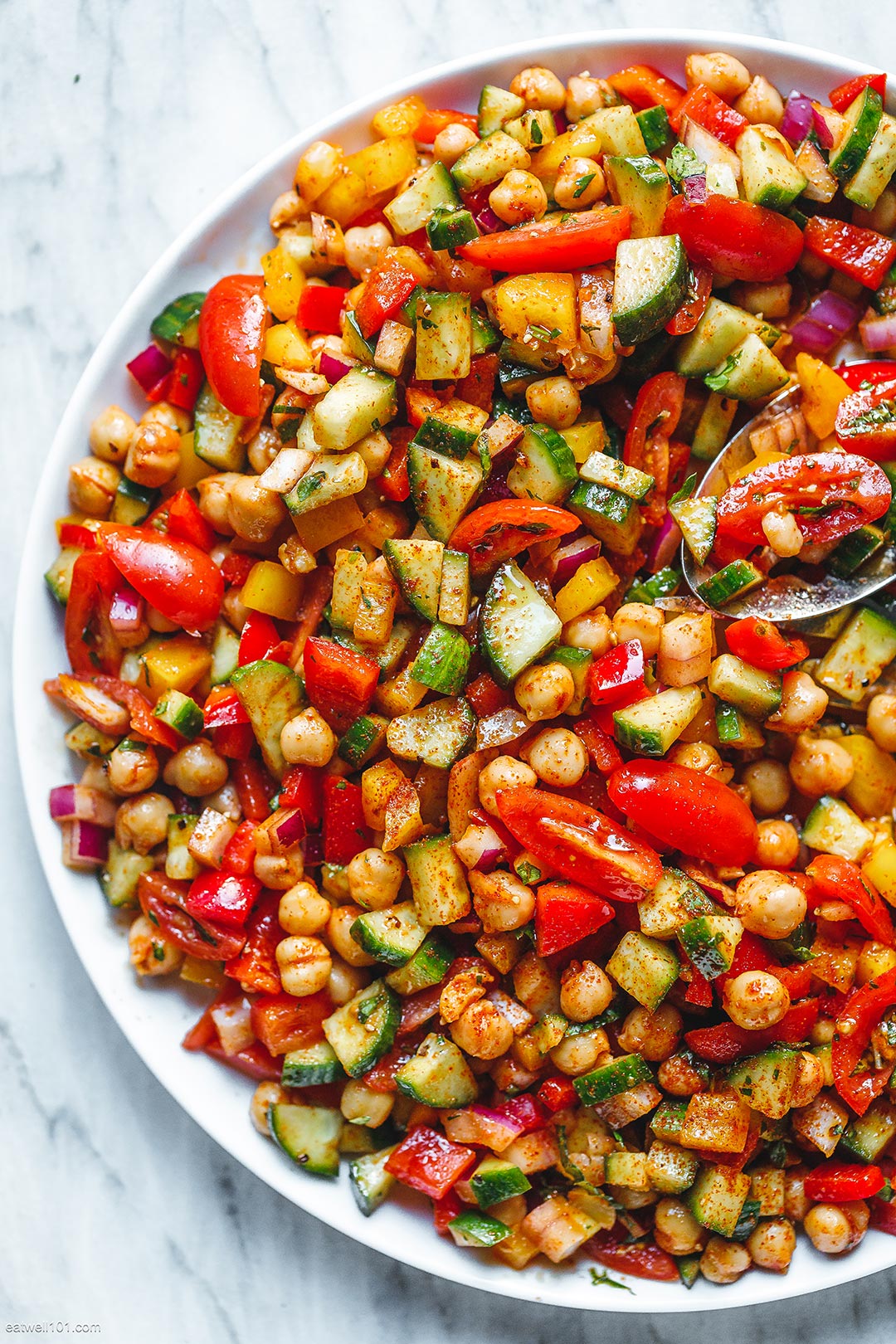 Mediterranean Chickpea Salad recipe