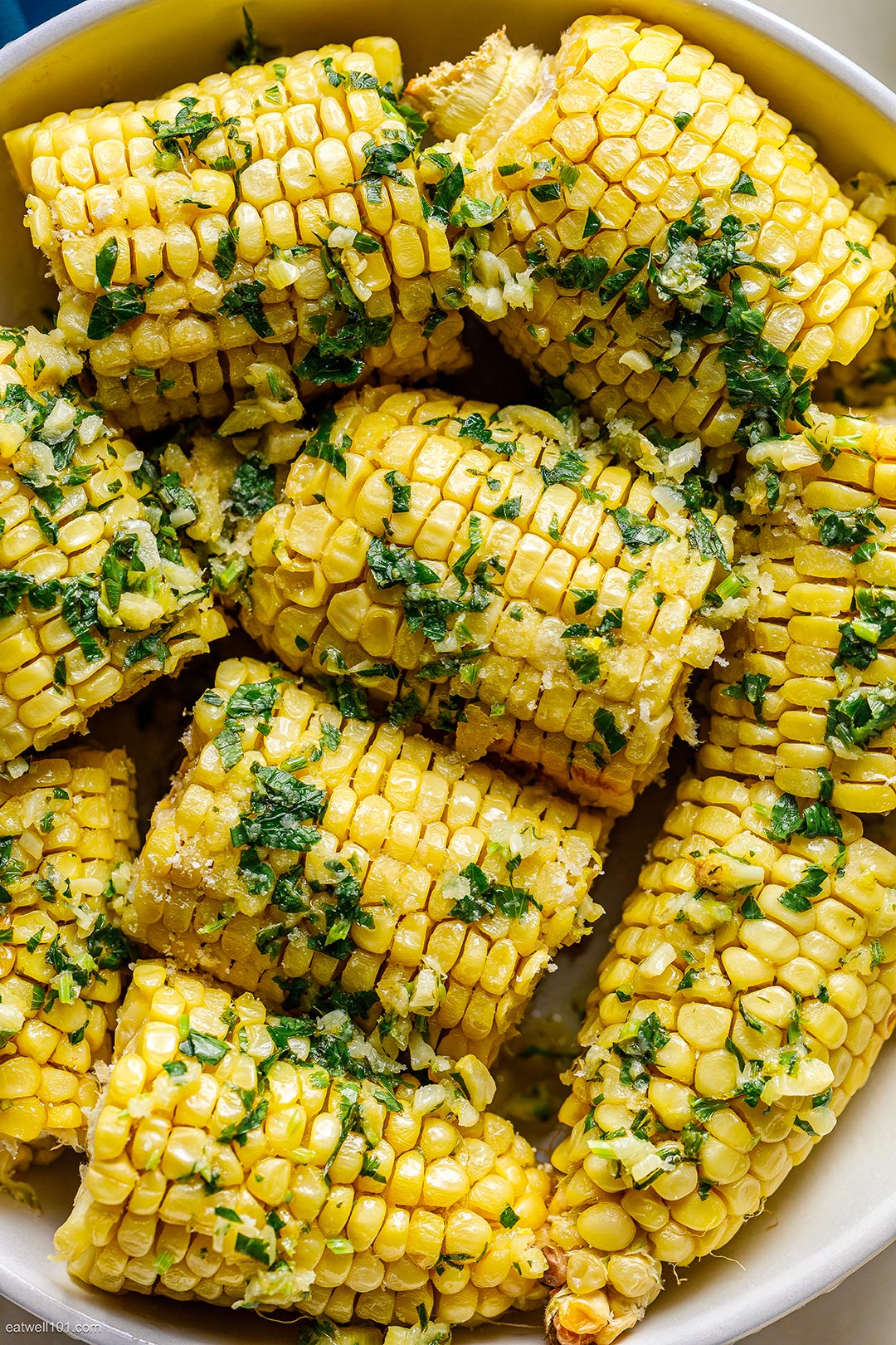 Baked Garlic Parmesan Corn on the Cob