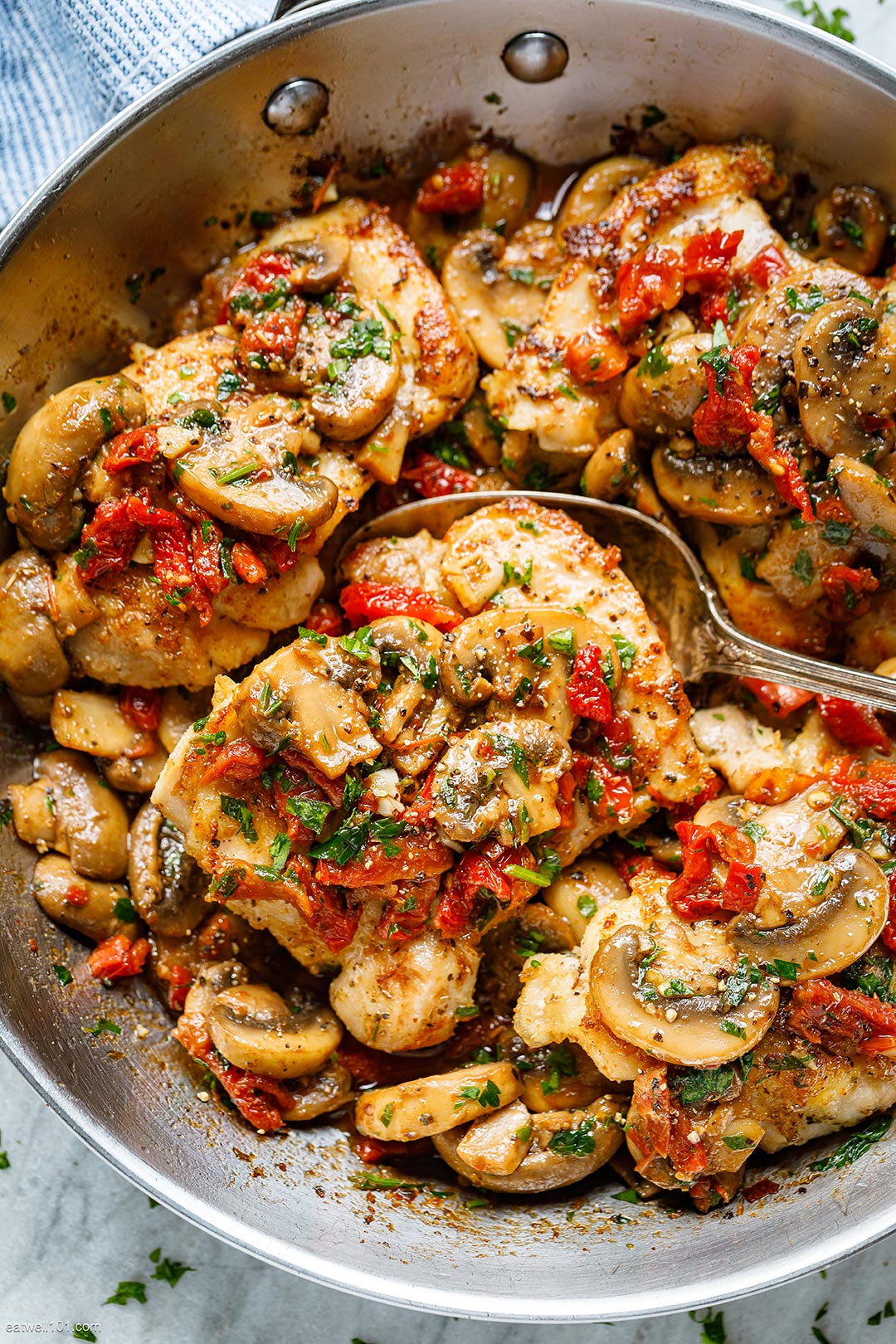 Chicken Recipe with Mushrooms