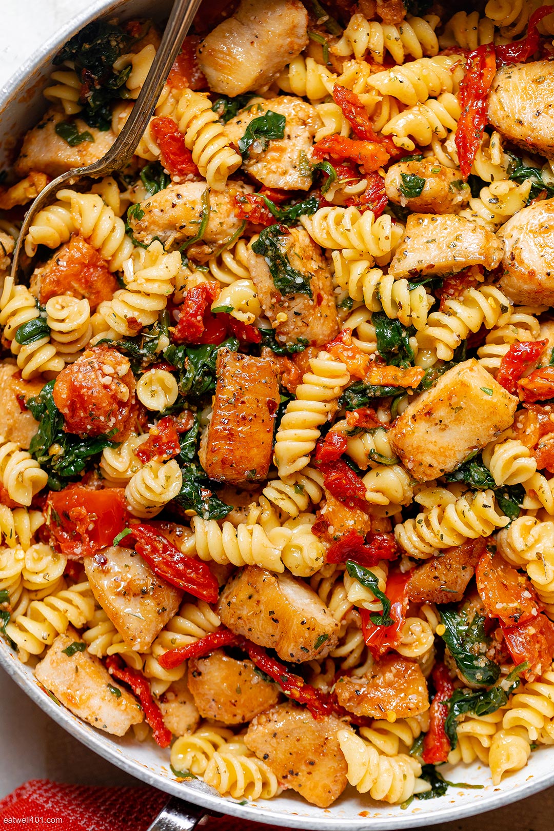 chicken pasta meal