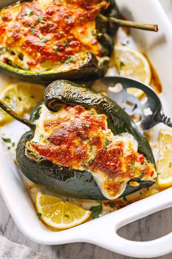 Chicken Stuffed Chile Rellenos - #recipe by #eatwell101 - https://003.wrwe1r1zs3czx3c.workers.dev/chicken-stuffed-chile-rellenos-recipe