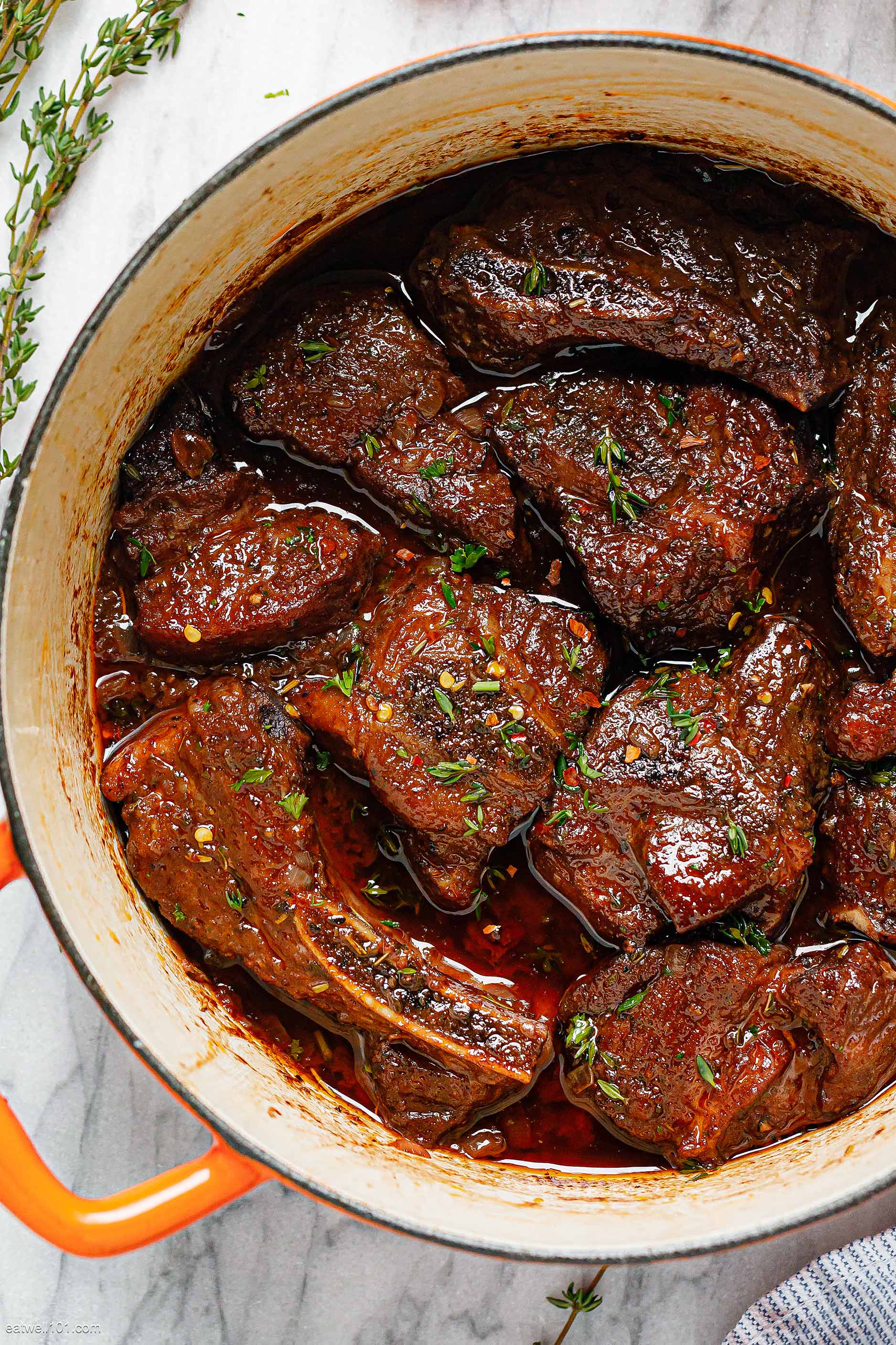 red wine braised pork stew recipe