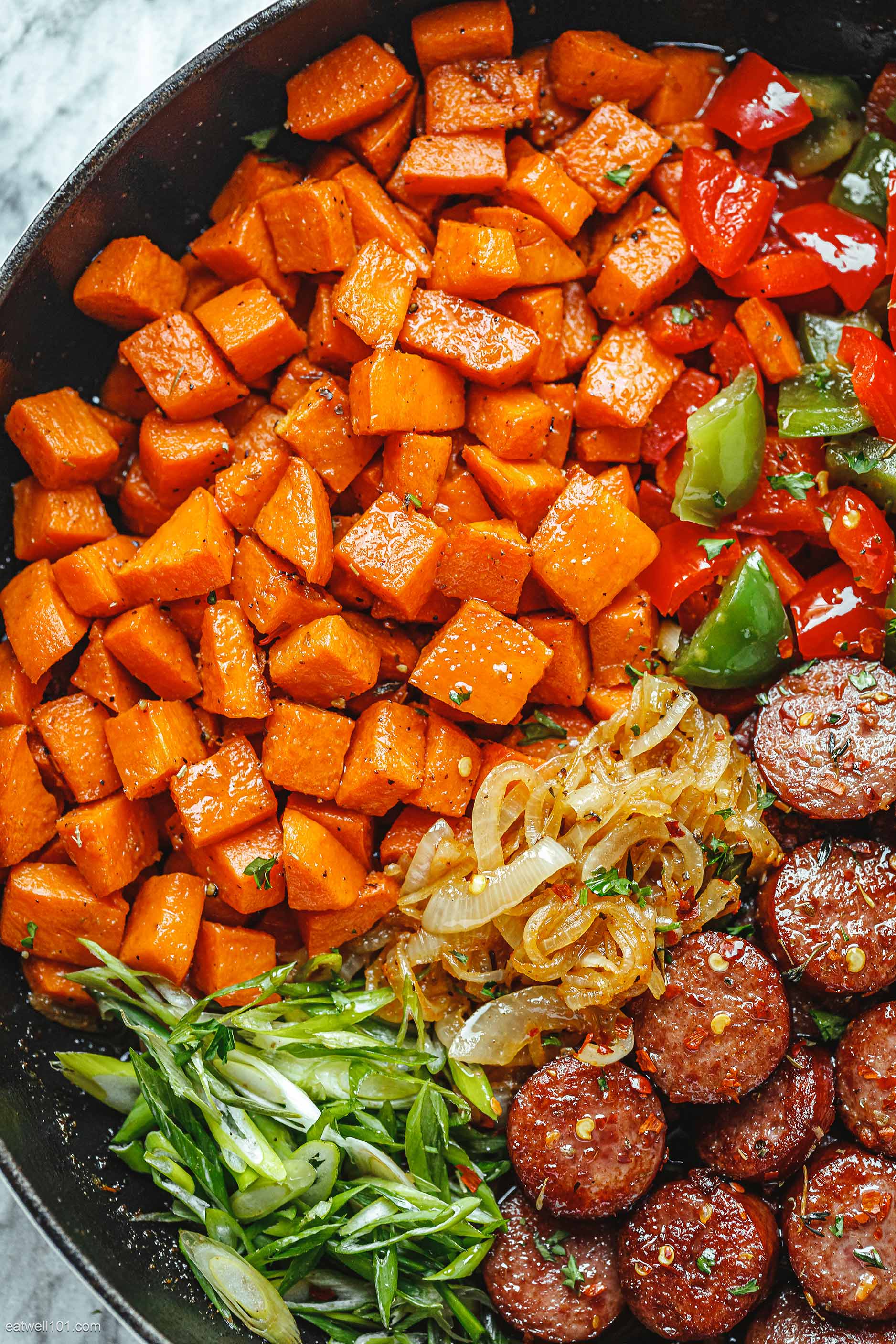 Smoked Sausage and Sweet Potato recipe
