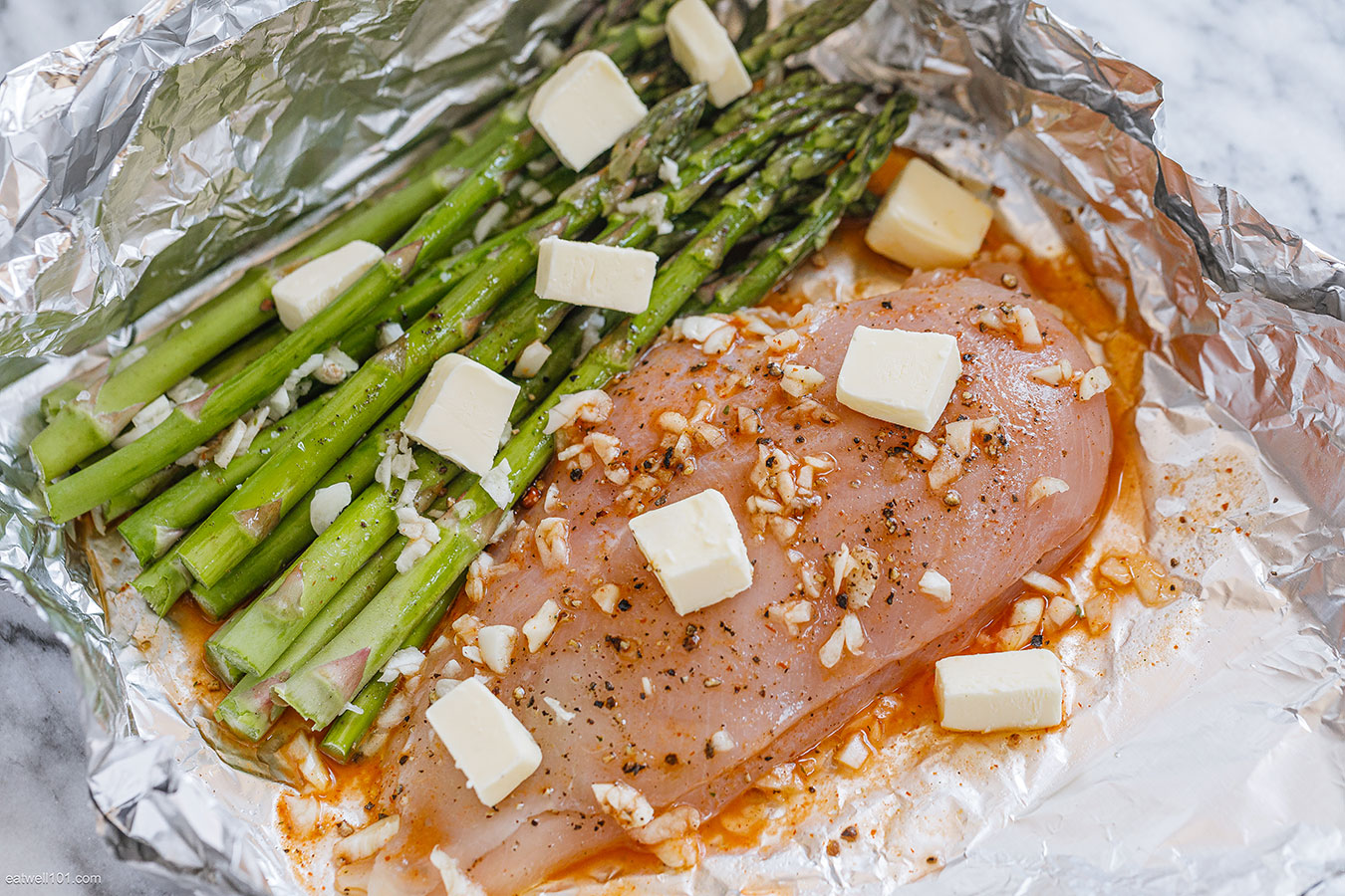 Baked Chicken Foil Packs Recipe