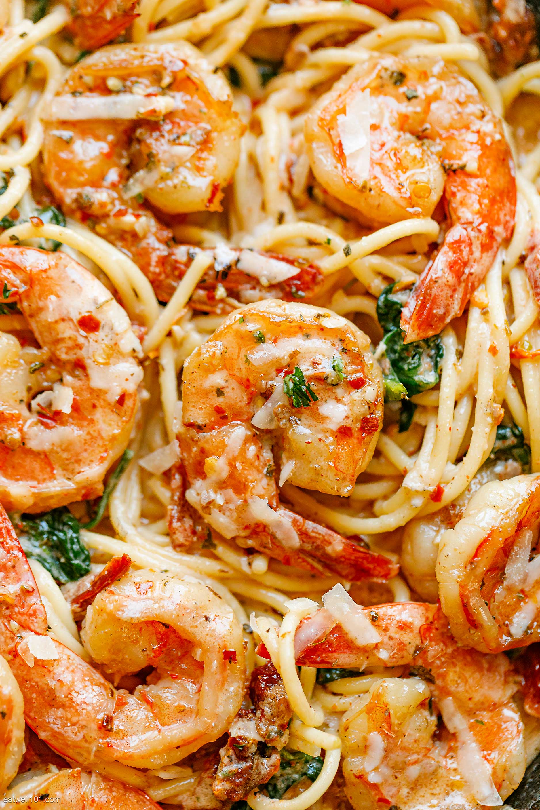 Creamy Mozzarella Shrimp Pasta Recipe 2