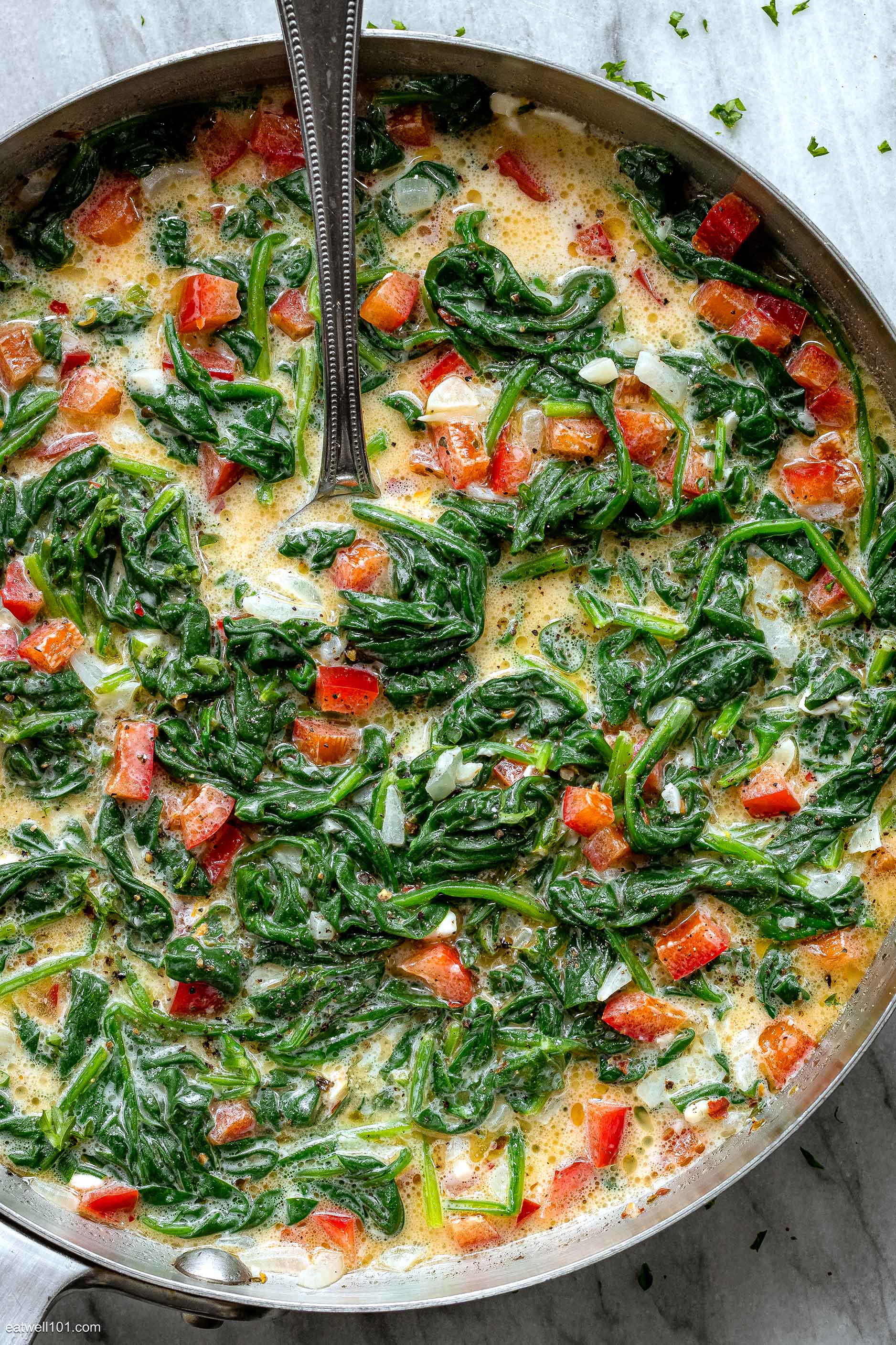 salmon and spinach recipe