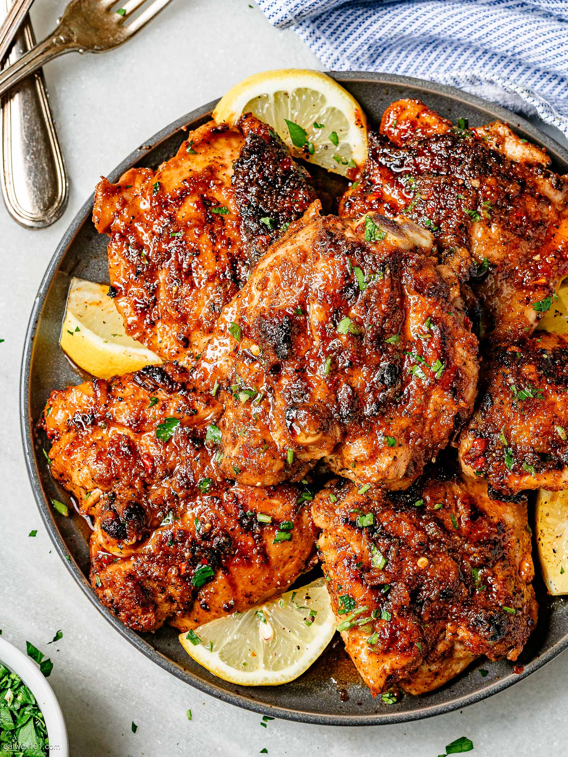 baked chicken thighs recipe