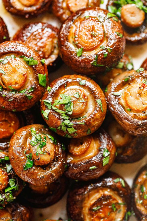 Garlic Butter Sautéed Mushrooms - #recipe by #eatwell101 - https://003.wrwe1r1zs3czx3c.workers.dev/sauteed-garlic-butter-mushrooms-recipe