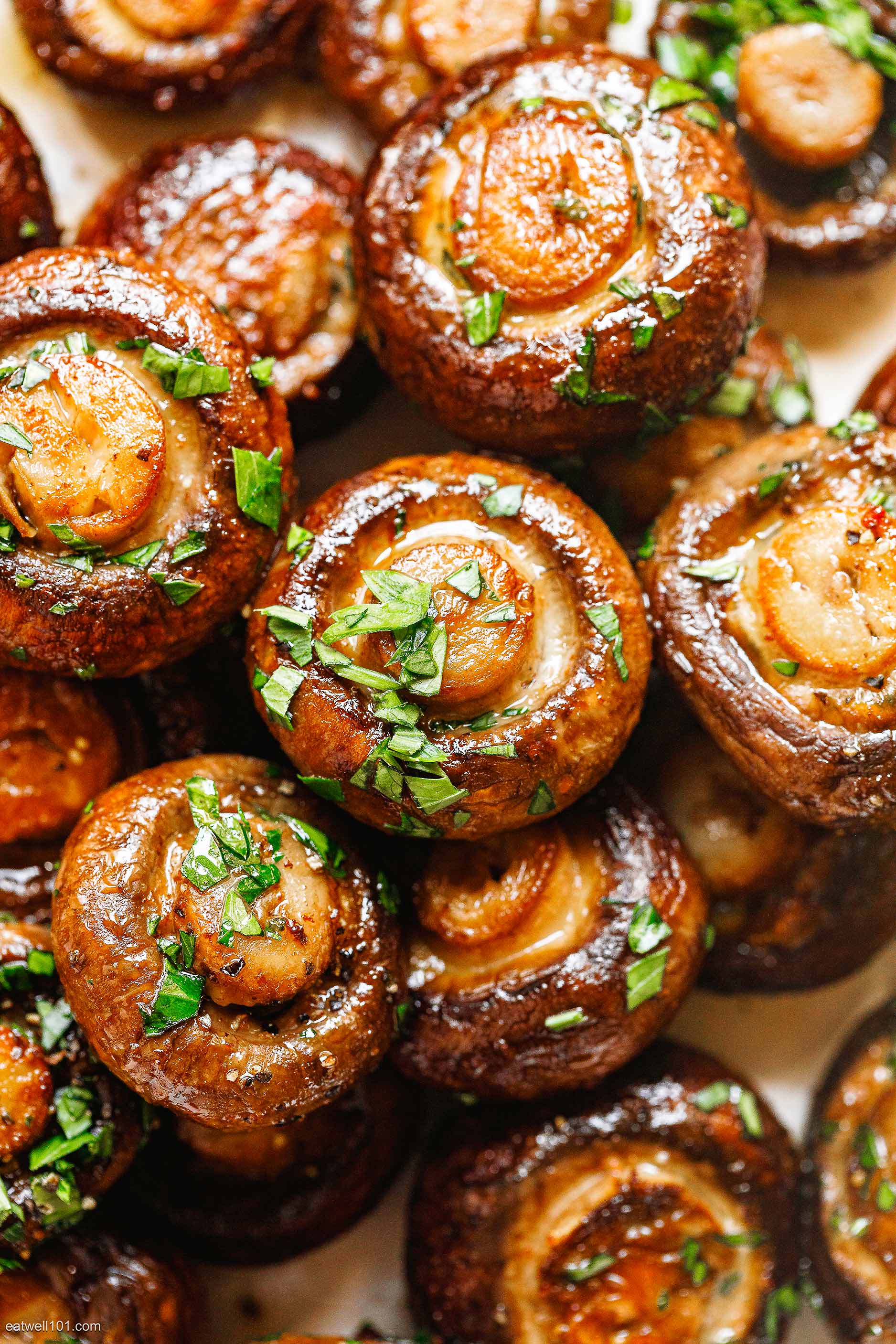 pan roasted mushroom recipe