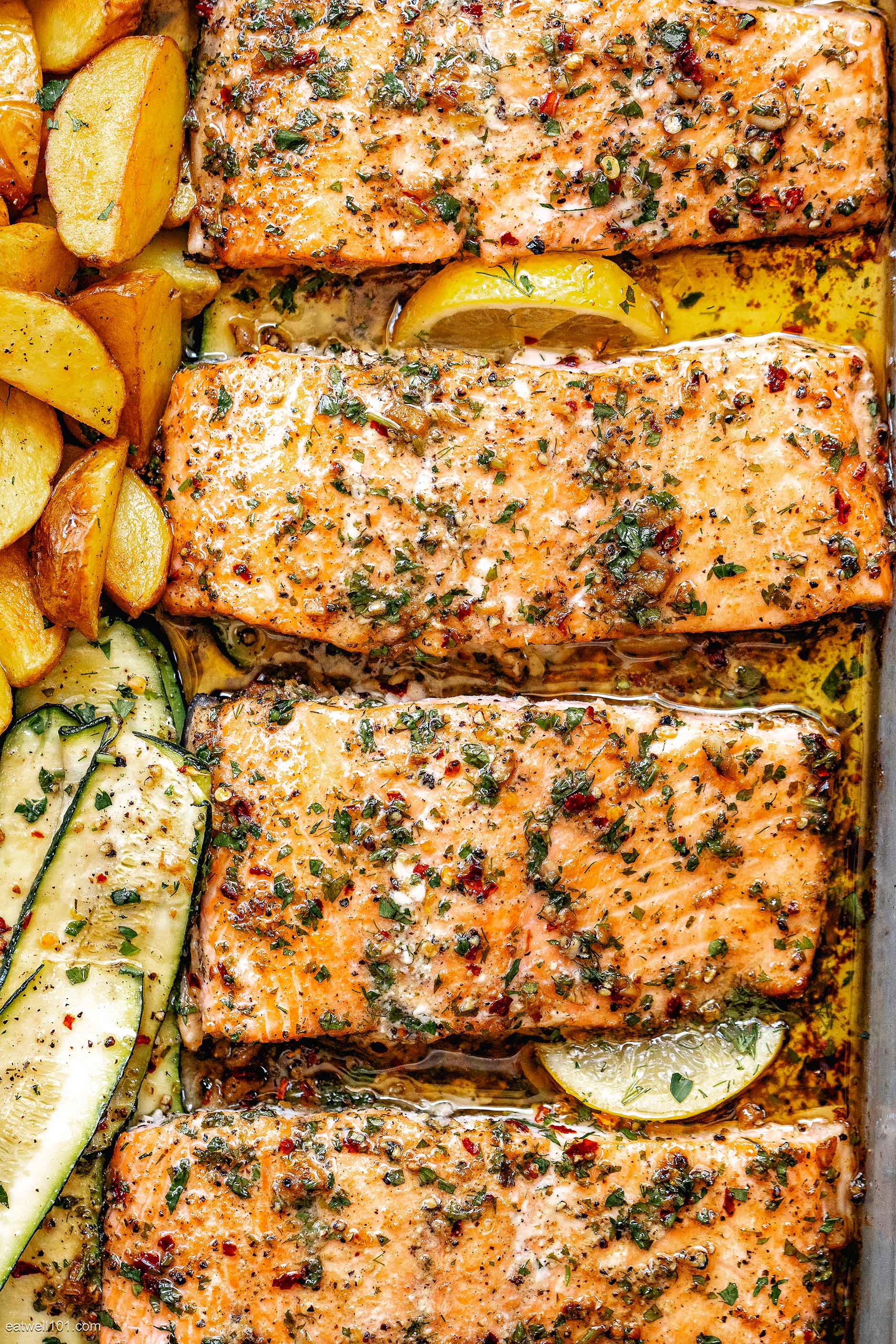 Salmon Sheet Pan Dinner 1