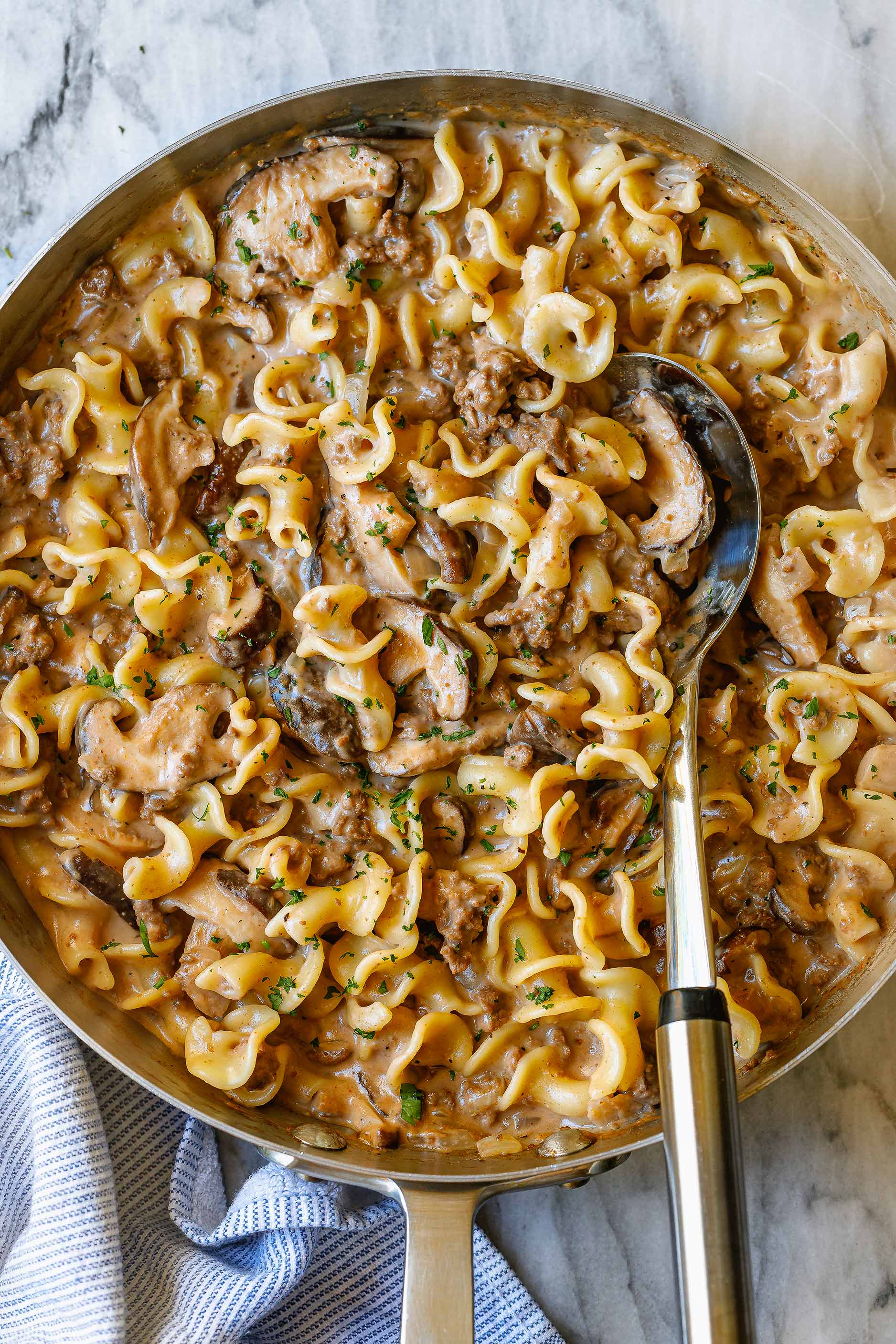 healthy beef stroganoff recipe