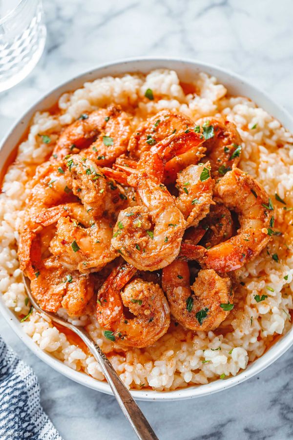 Cajun Shrimp Risotto - #recipe by #eatwell101 - https://003.wrwe1r1zs3czx3c.workers.dev/cajun-shrimp-risotto-recipe