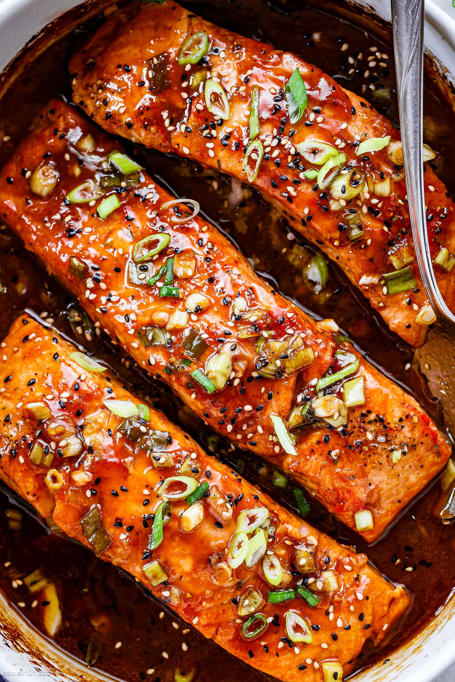 baked salmon teriyaki