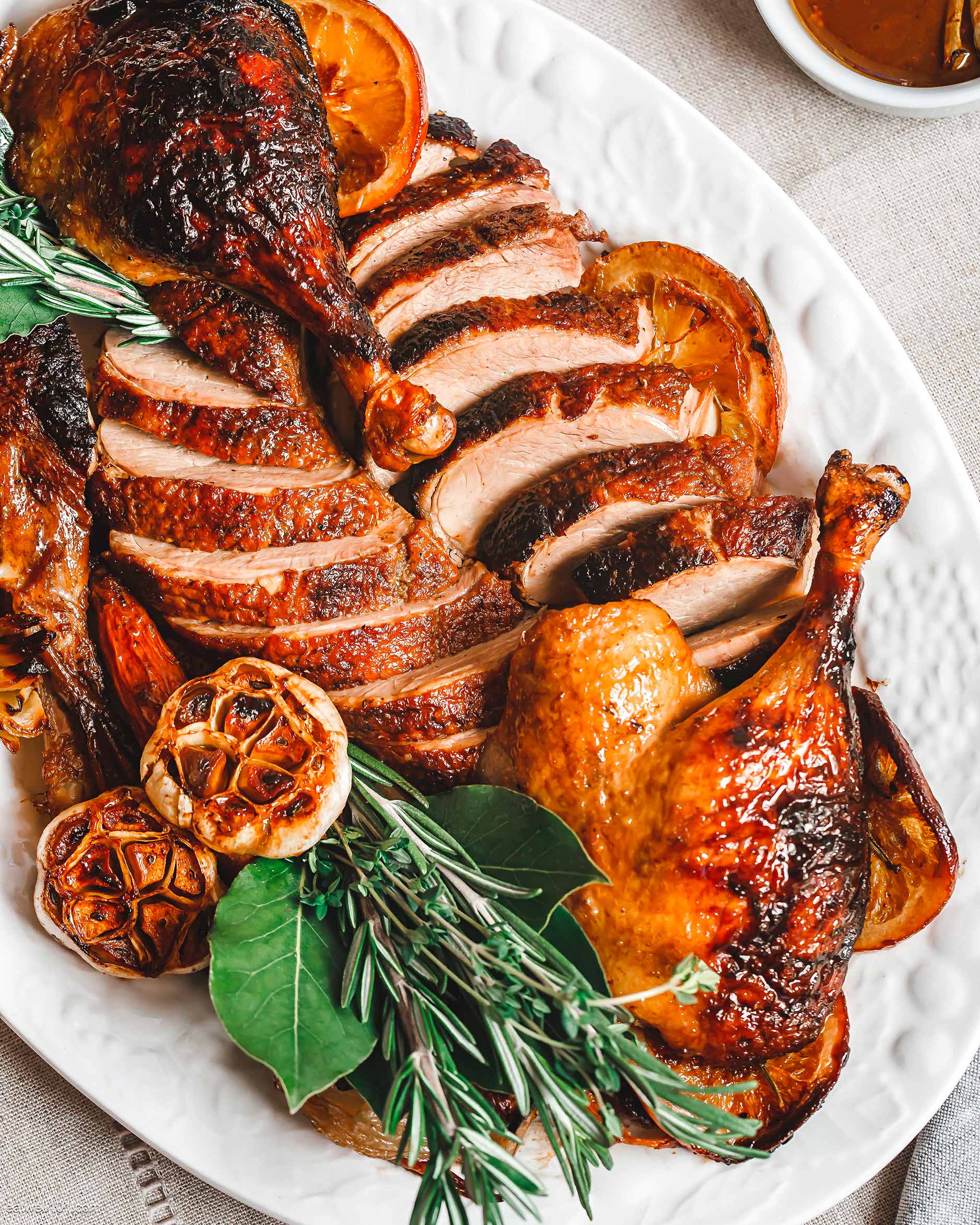 roasted duck recipe