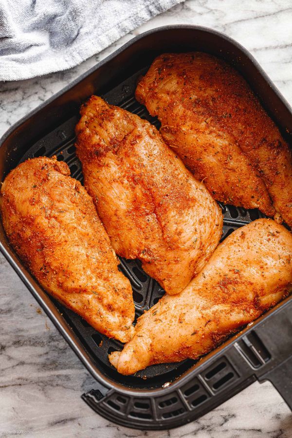 Air Fryer Chicken Breast (Tender and Juicy!)