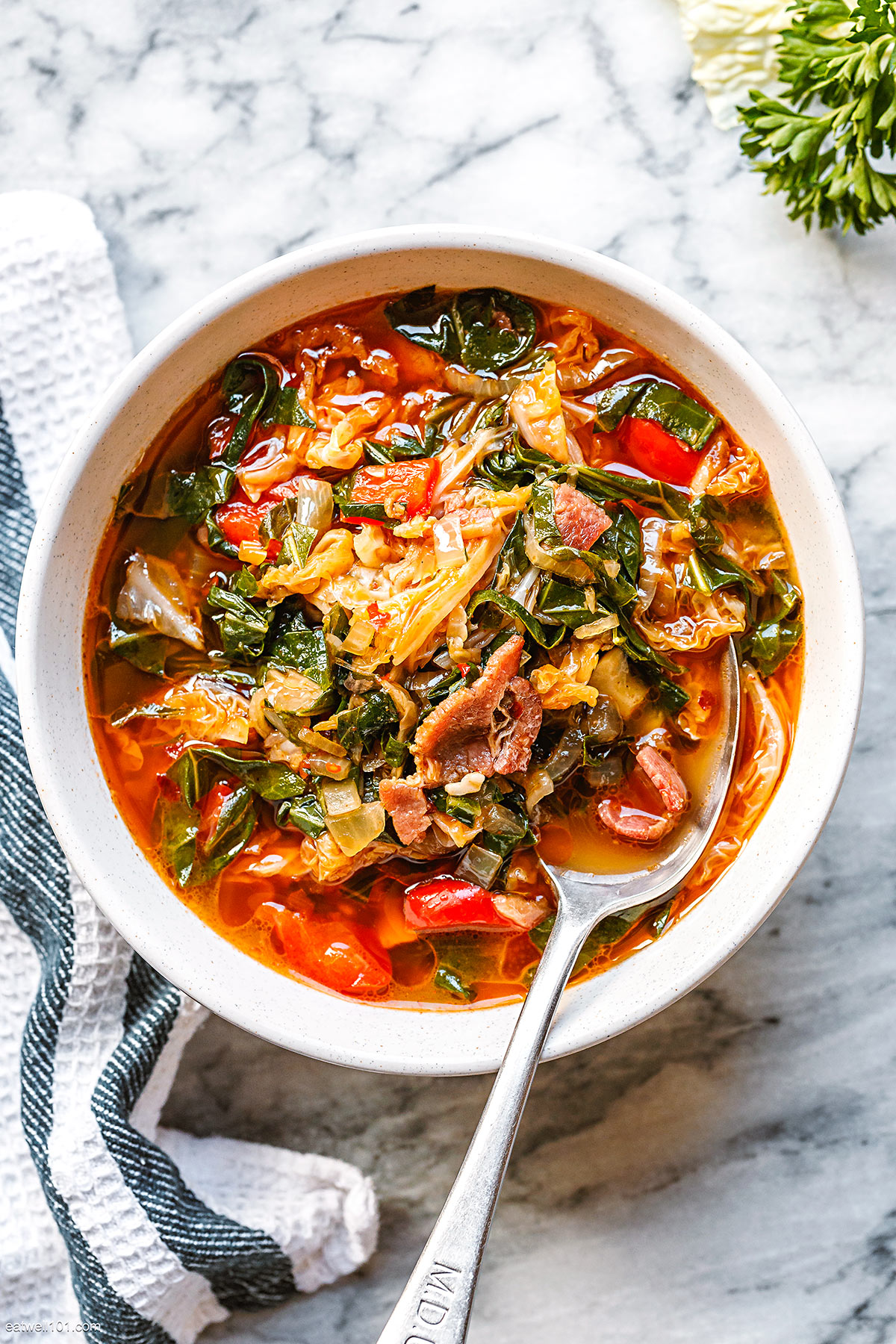 cabbage greens recipe