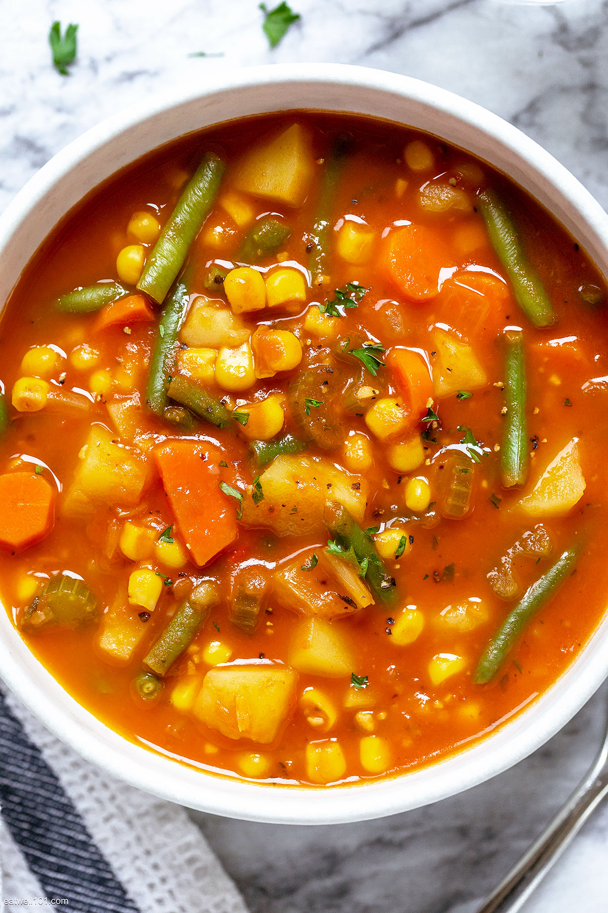 crockpot vegetable soup