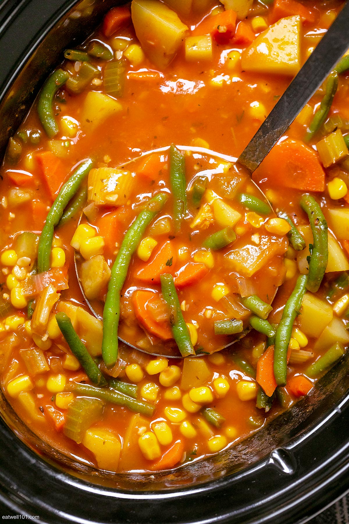 crockpot vegetable soup