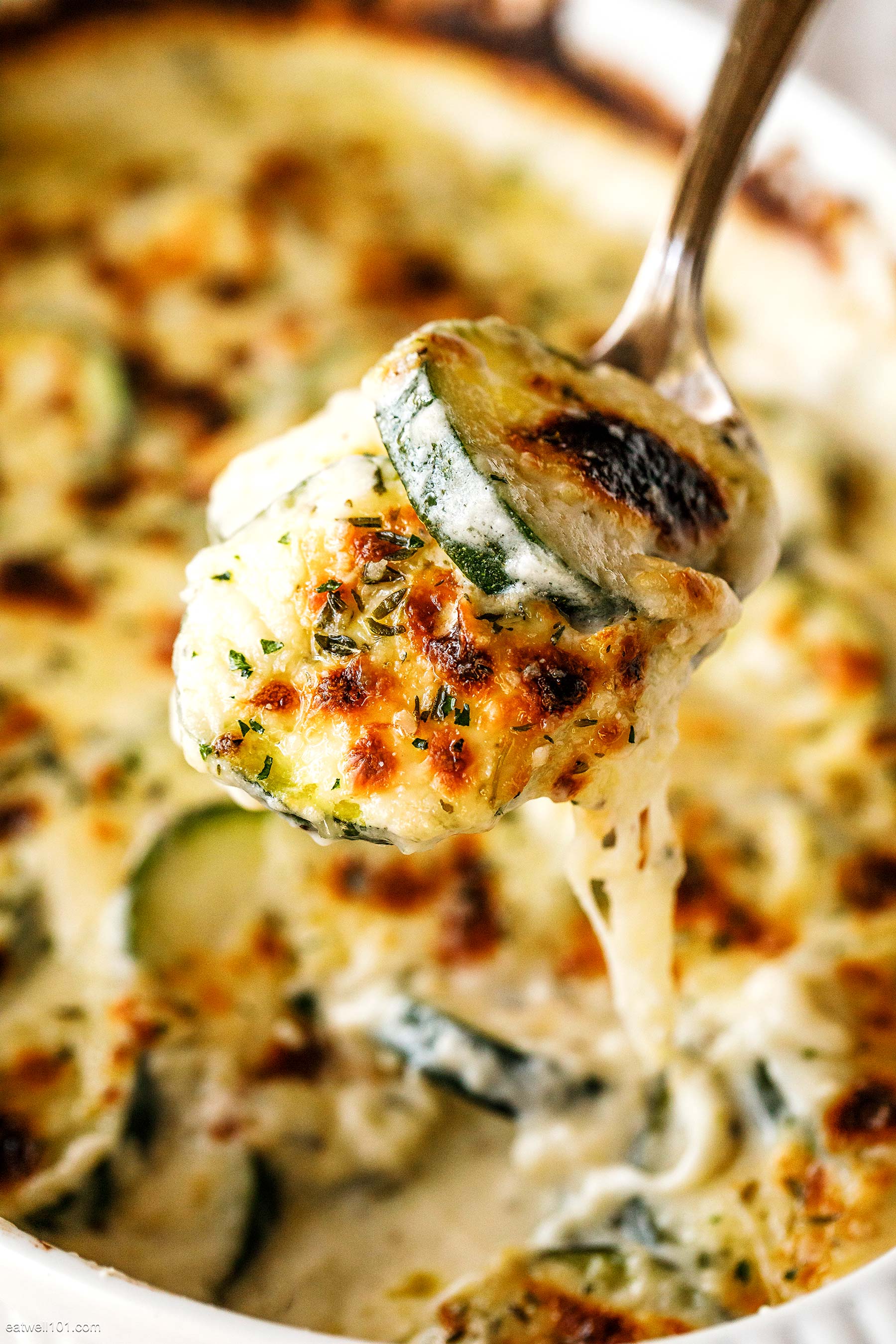 cheesy zucchini gratin recipe 1