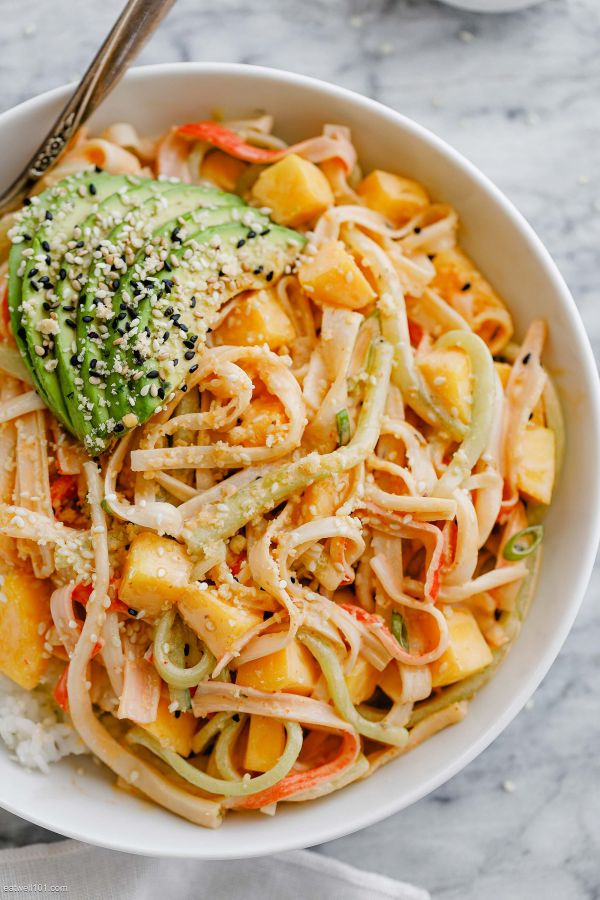 Crab Rice Bowl (10-Minute )