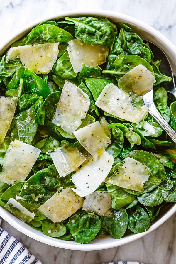 Simple Spinach Salad - #recipe by #eatwell101 - https://003.wrwe1r1zs3czx3c.workers.dev/simple-spinach-salad-recipe