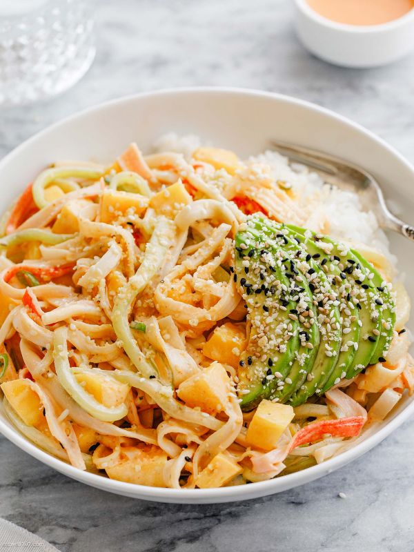 Crab Rice Bowl (10-Minute )