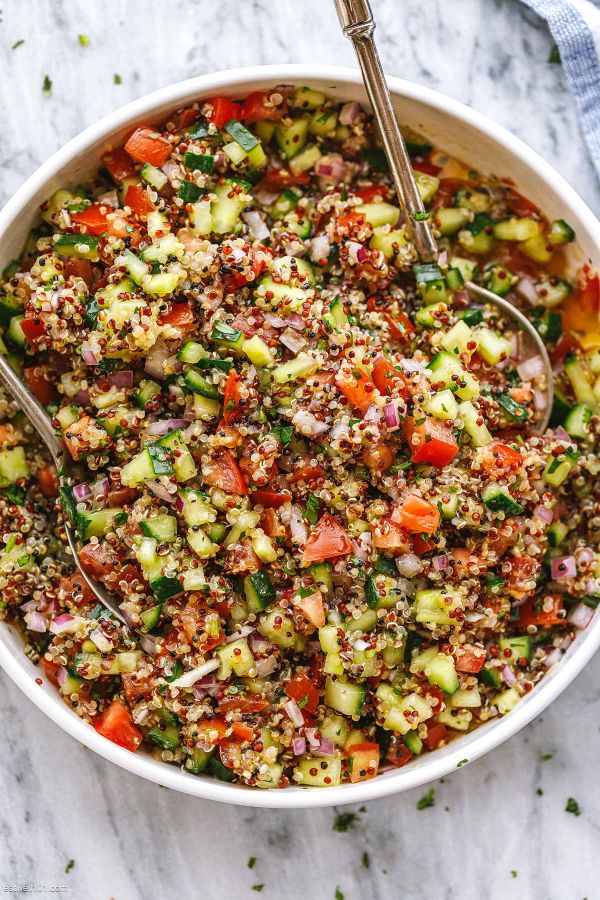 Quinoa Cucumber Salad