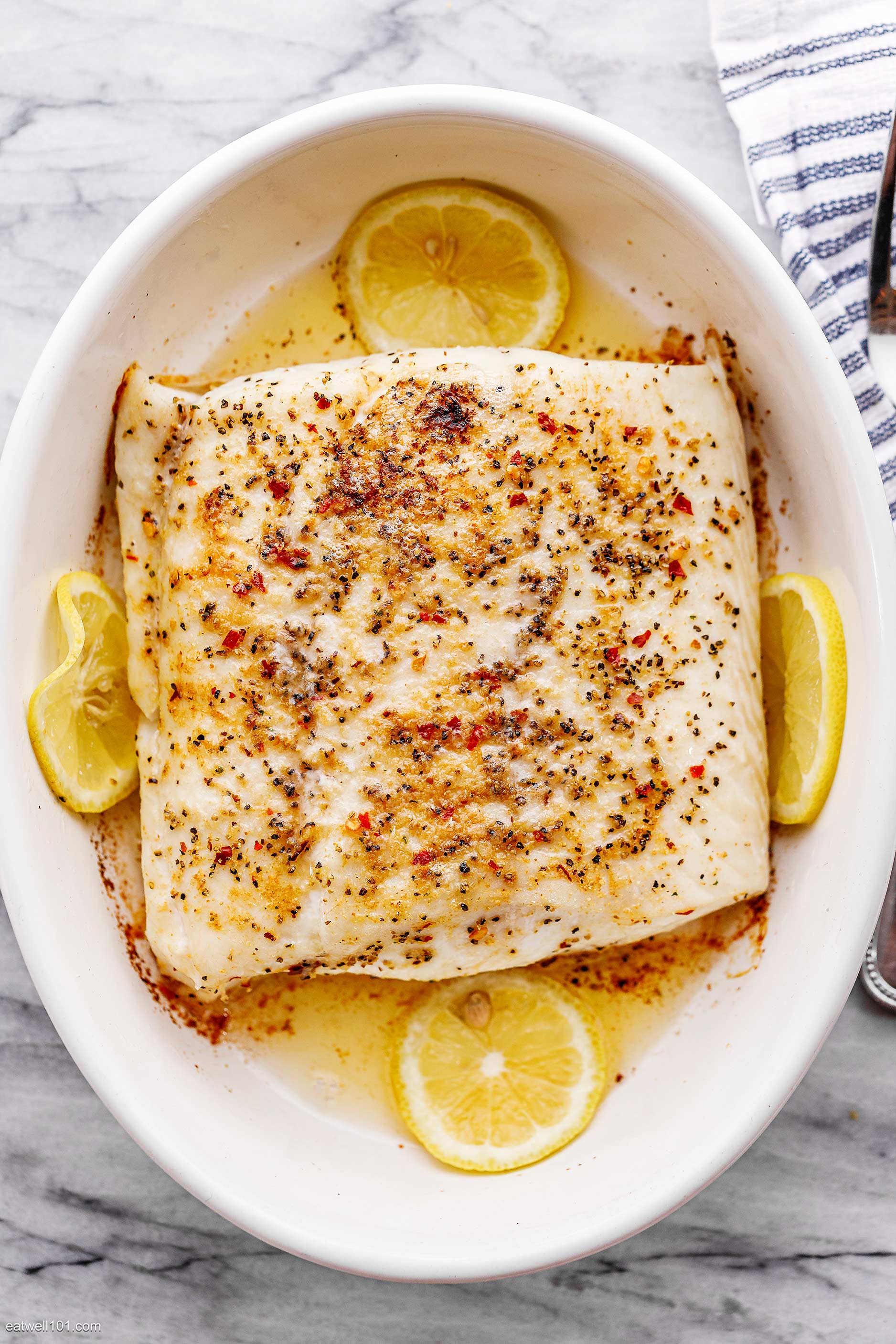 how to roast halibut
