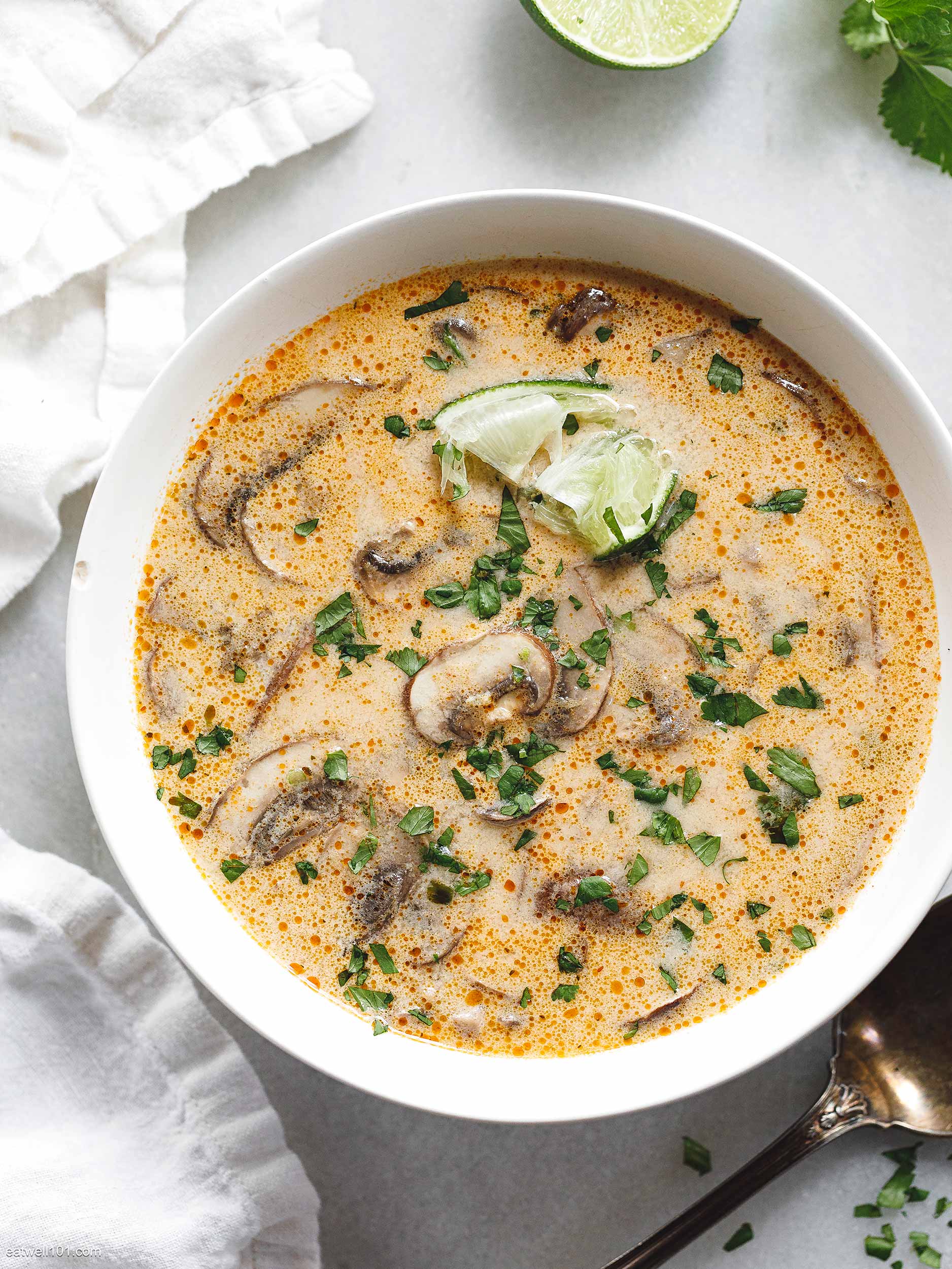 Thai Coconut Soup with Mushroom recipe