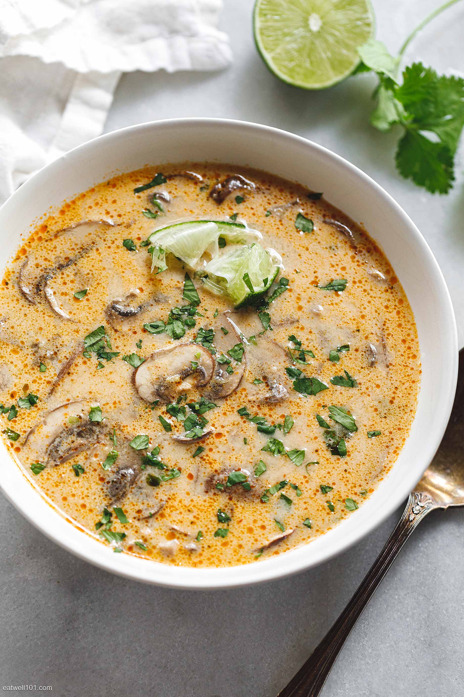 Thai Coconut Soup with Mushroom