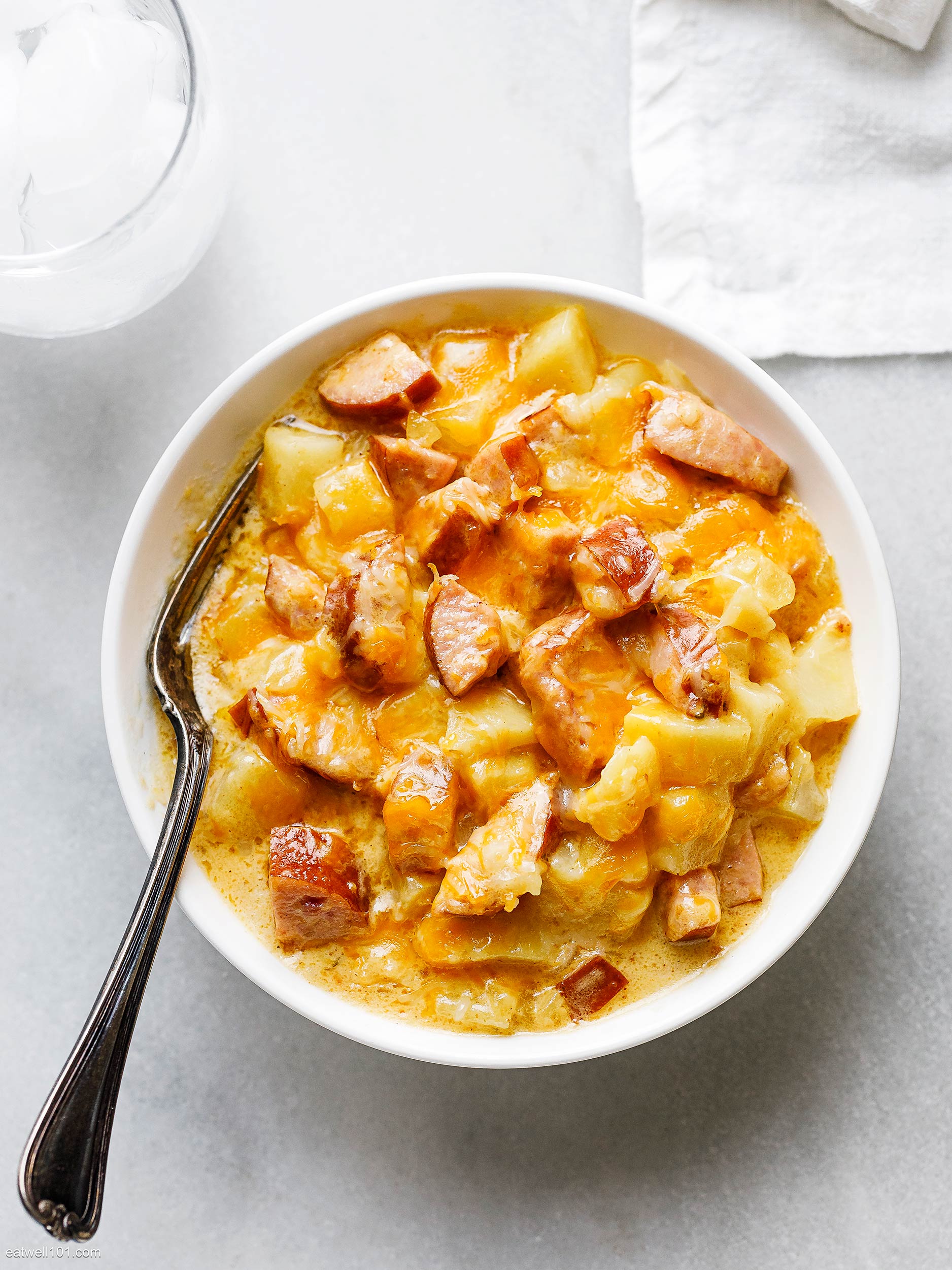 one pot sausage and potatoes