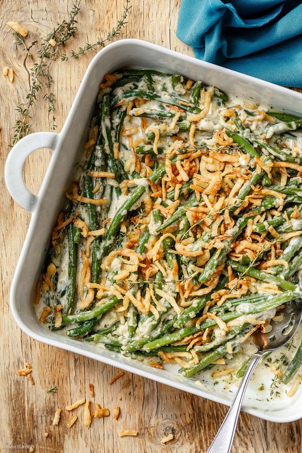 Easy Green Bean Casserole - #recipe by #eatwell101 - https://003.wrwe1r1zs3czx3c.workers.dev/green-bean-casserole-recipe