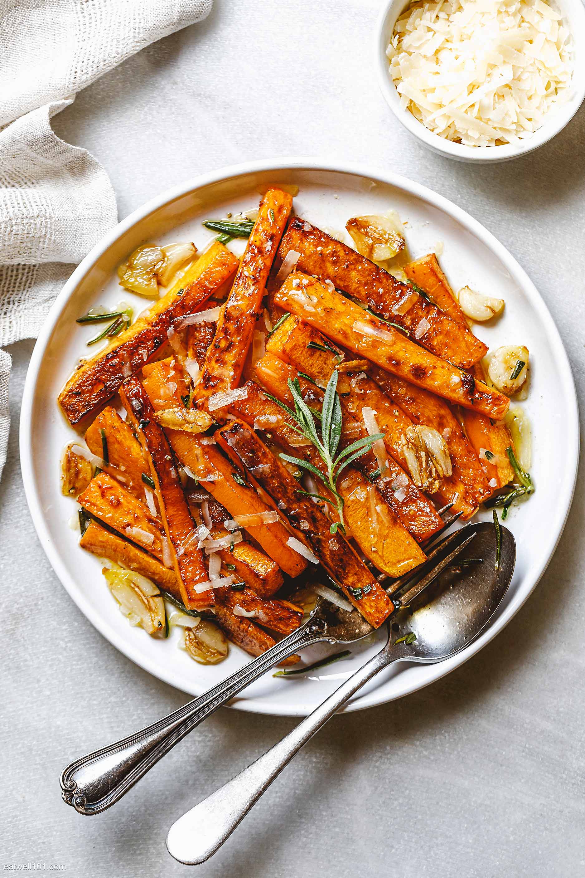 sauteed butternut squash sticks recipe