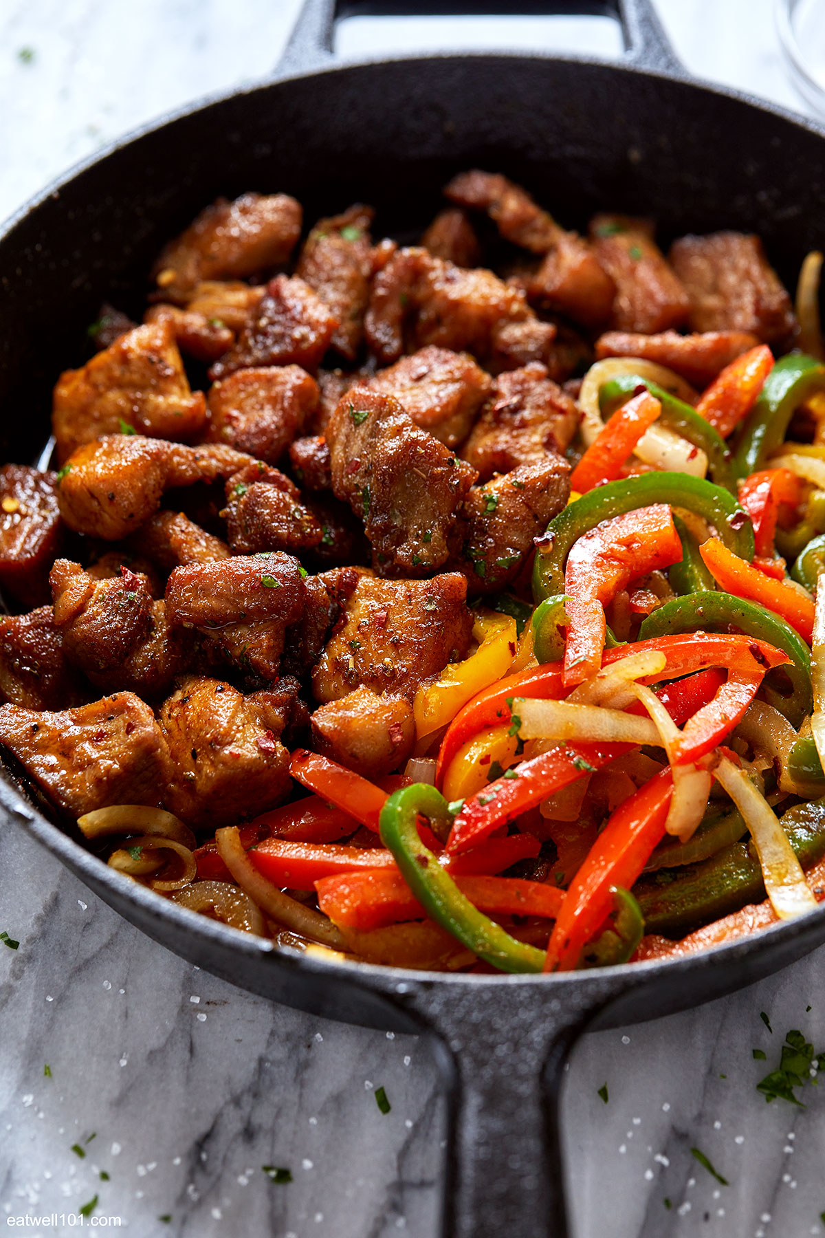 Easy Pork Fajitas