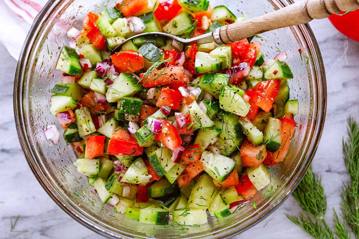 Dill Tomato Salad