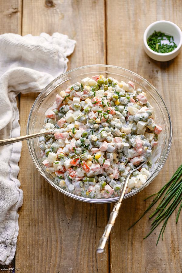 Vegetable Salad {Macedoine}