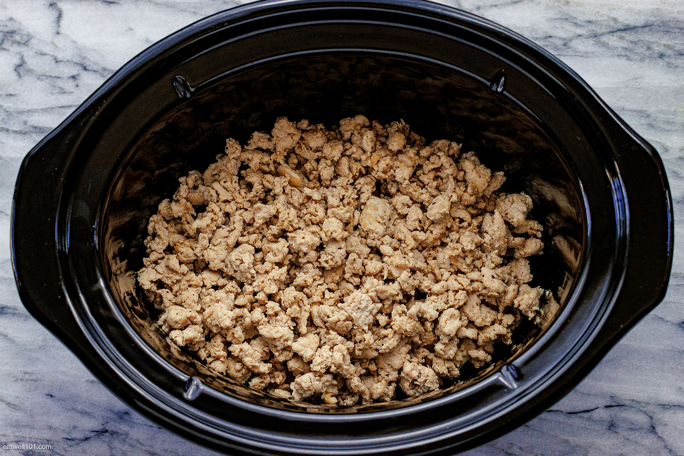 cooked ground turkey