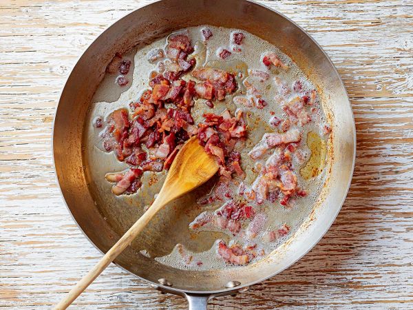Sauteed Green Peas and Bacon
