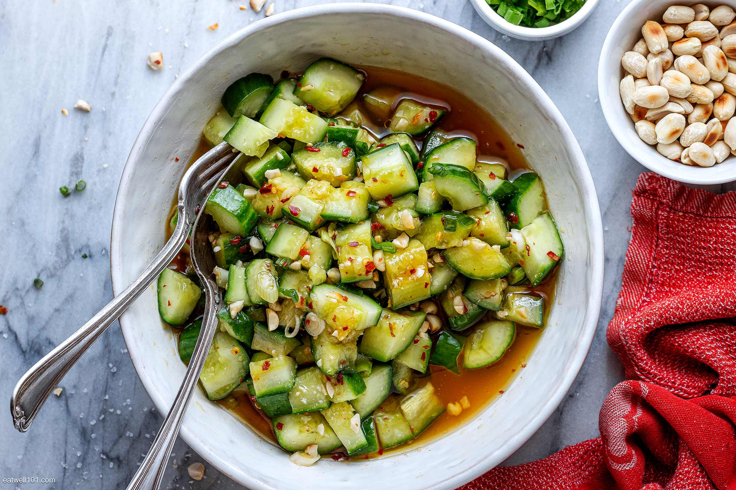 Marinated Cucumber Salad