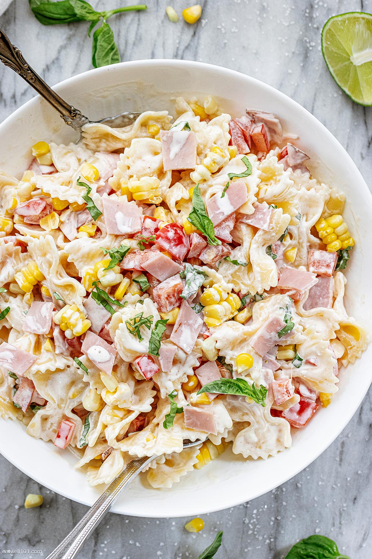 Corn Pasta Salad recipe