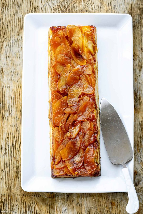 Upside-Down Caramel Apple Cake