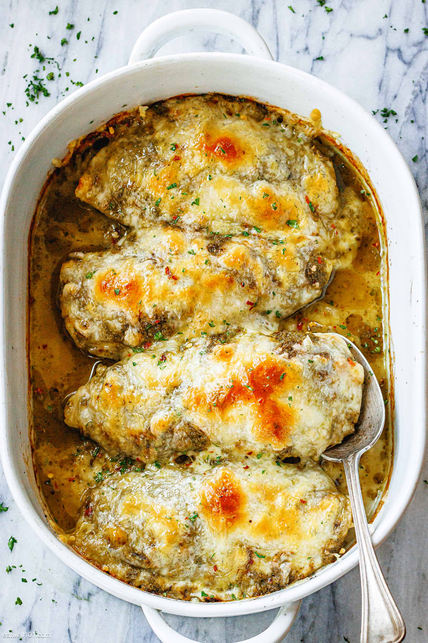 Baked Pesto Chicken